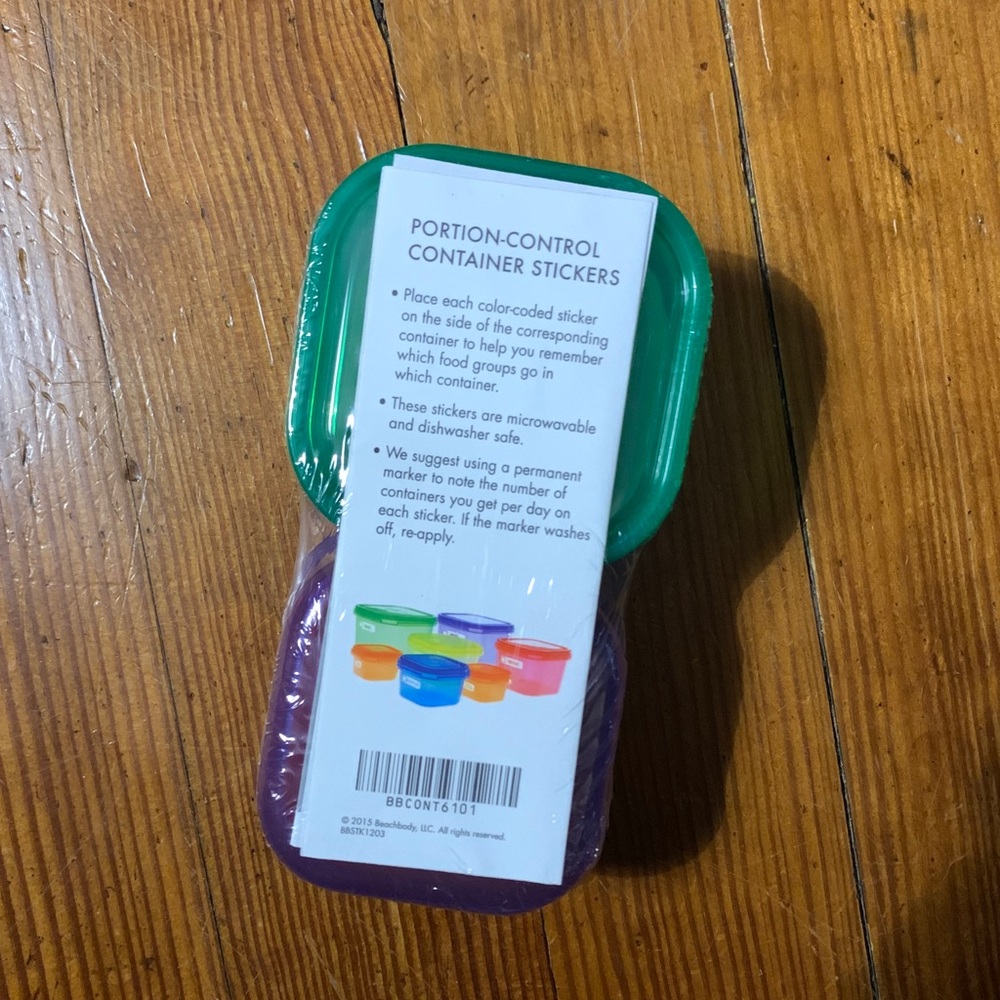 New 21 Day Fix Portion Control Containers